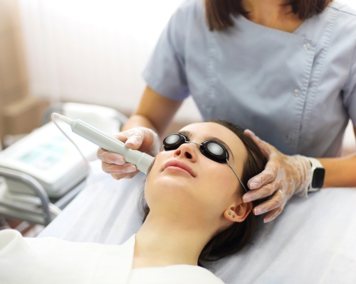 Radiofrequency skin tightening treatment 5